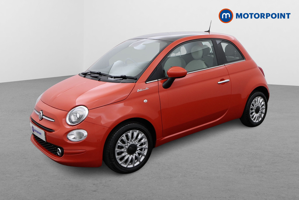 Fiat 500 Dolcevita Manual Petrol-Electric Hybrid Hatchback - Stock Number (1543197) - Passenger side front corner