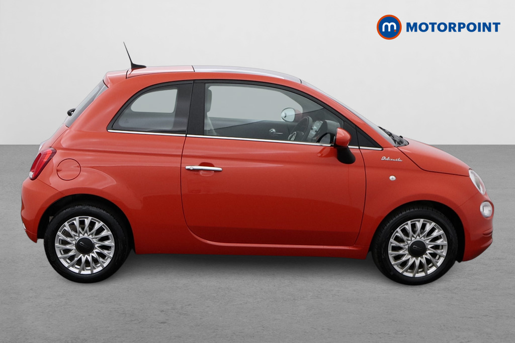 Fiat 500 Dolcevita Manual Petrol-Electric Hybrid Hatchback - Stock Number (1543197) - Drivers side