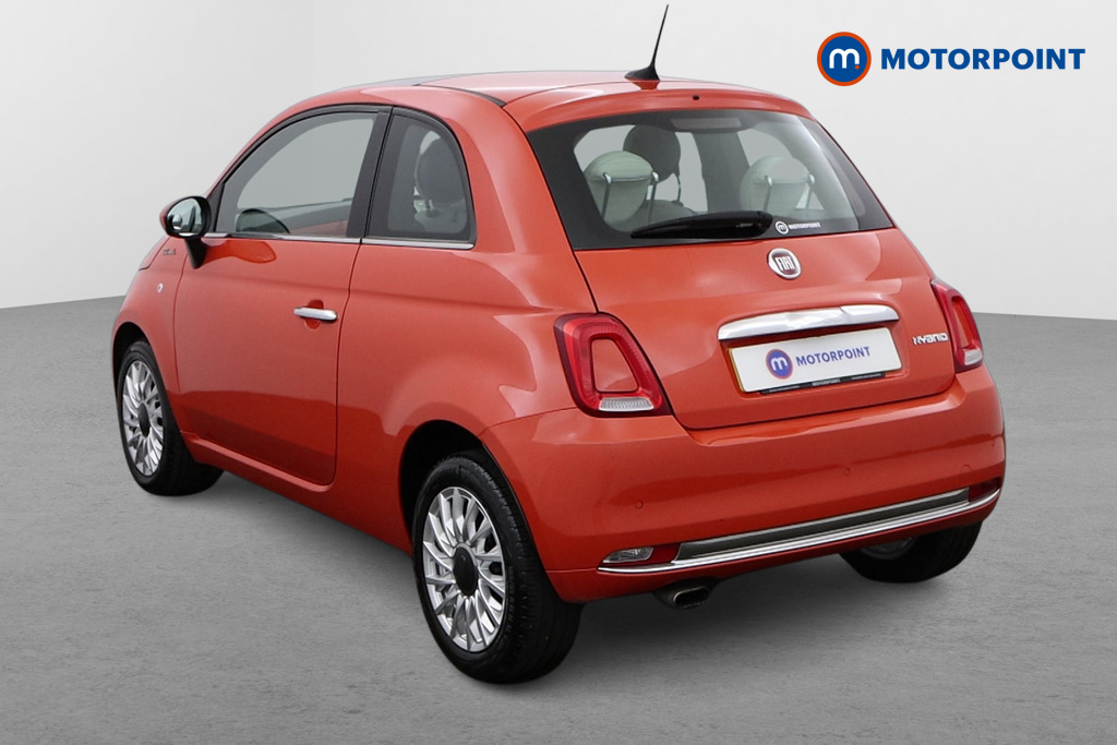Fiat 500 Dolcevita Manual Petrol-Electric Hybrid Hatchback - Stock Number (1543197) - Passenger side rear corner