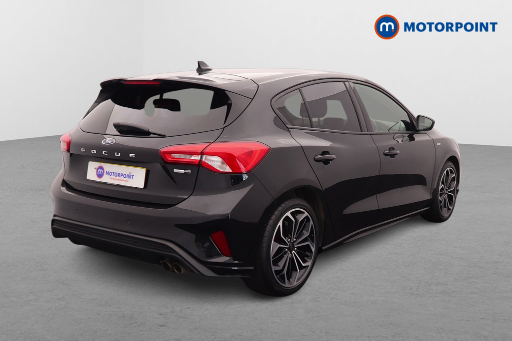 Ford Focus St-Line X Edition Manual Petrol-Electric Hybrid Hatchback - Stock Number (1543277) - Drivers side rear corner