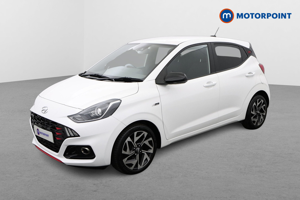 Hyundai I10 N Line Manual Petrol Hatchback - Stock Number (1550331) - Passenger side front corner