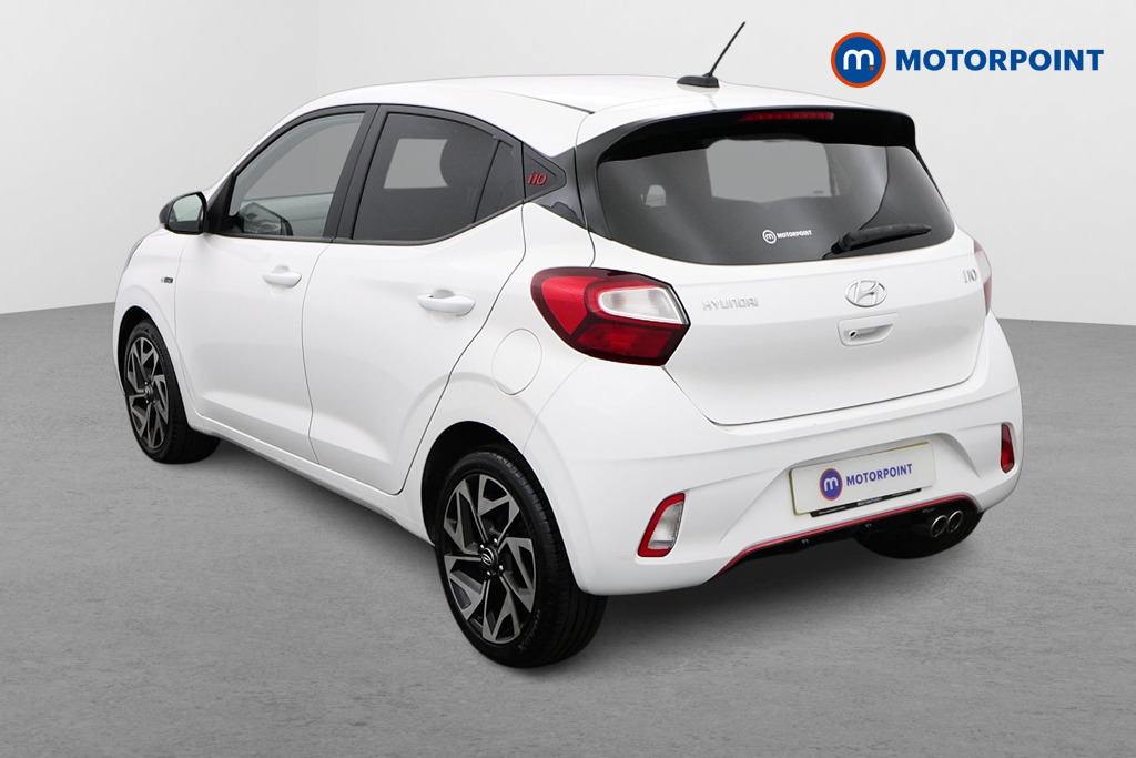 Hyundai I10 N Line Manual Petrol Hatchback - Stock Number (1550331) - Passenger side rear corner