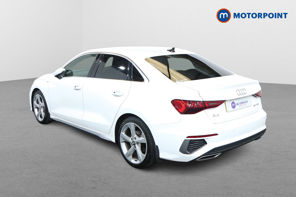 Audi A3 S Line Automatic Petrol Saloon - Stock Number (1553182) - Passenger side rear corner