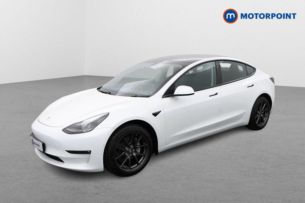 Tesla Model 3 Long Range Automatic Electric Saloon - Stock Number (1553963) - Passenger side front corner