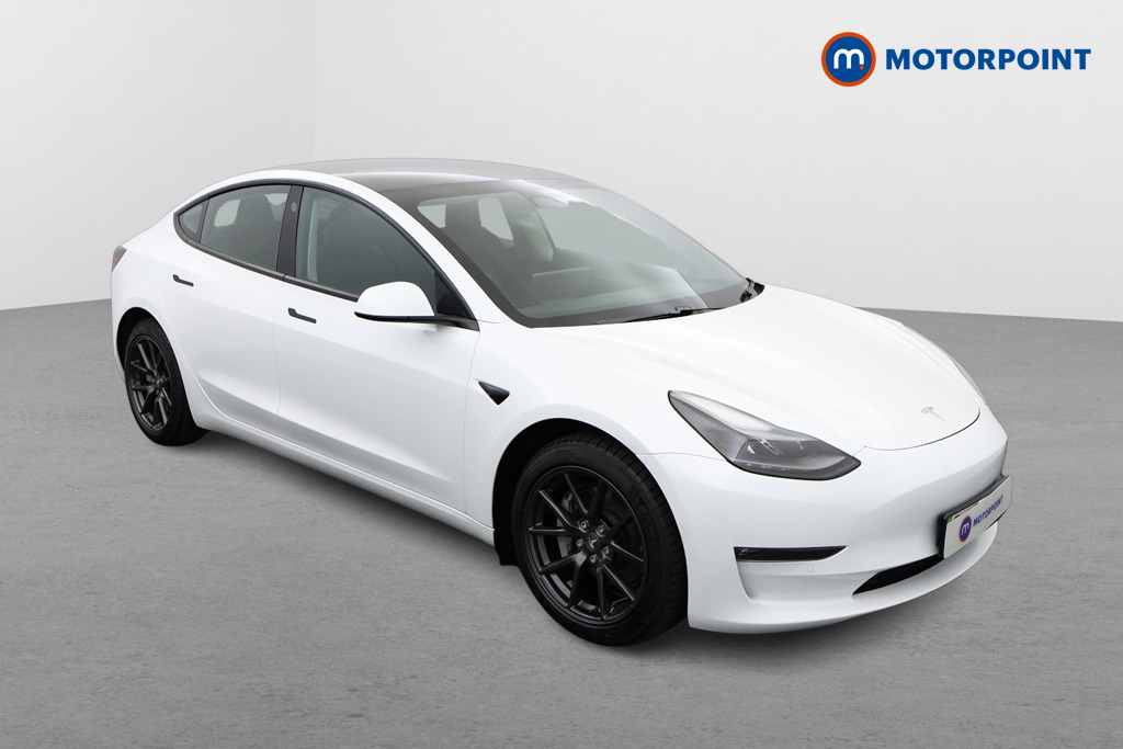 Tesla Model 3 Long Range Automatic Electric Saloon - Stock Number (1553963) - Drivers side front corner