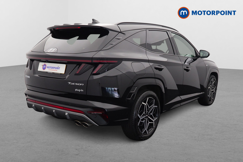 Hyundai Tucson N Line Automatic Petrol Plug-In Hybrid SUV - Stock Number (1554849) - Drivers side rear corner
