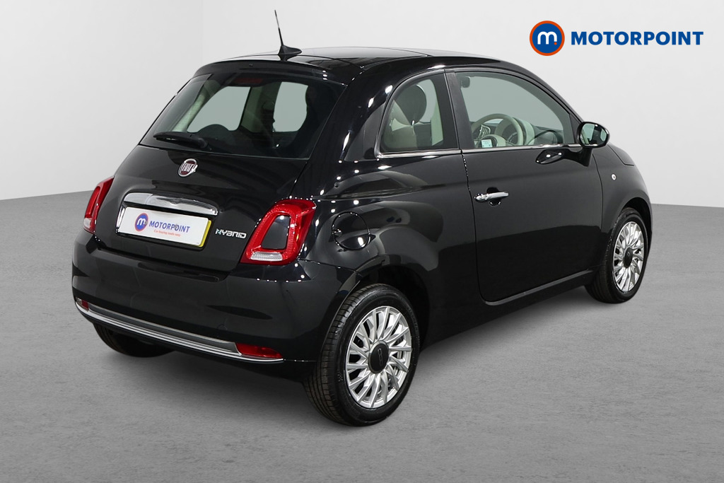 Fiat 500 1.0 Mild Hybrid 3Dr Manual Petrol-Electric Hybrid Hatchback - Stock Number (1556137) - Drivers side rear corner
