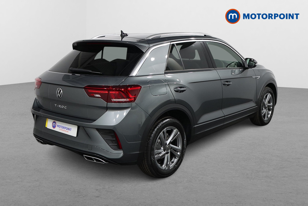 Volkswagen T-Roc R-Line Automatic Petrol SUV - Stock Number (1556243) - Drivers side rear corner