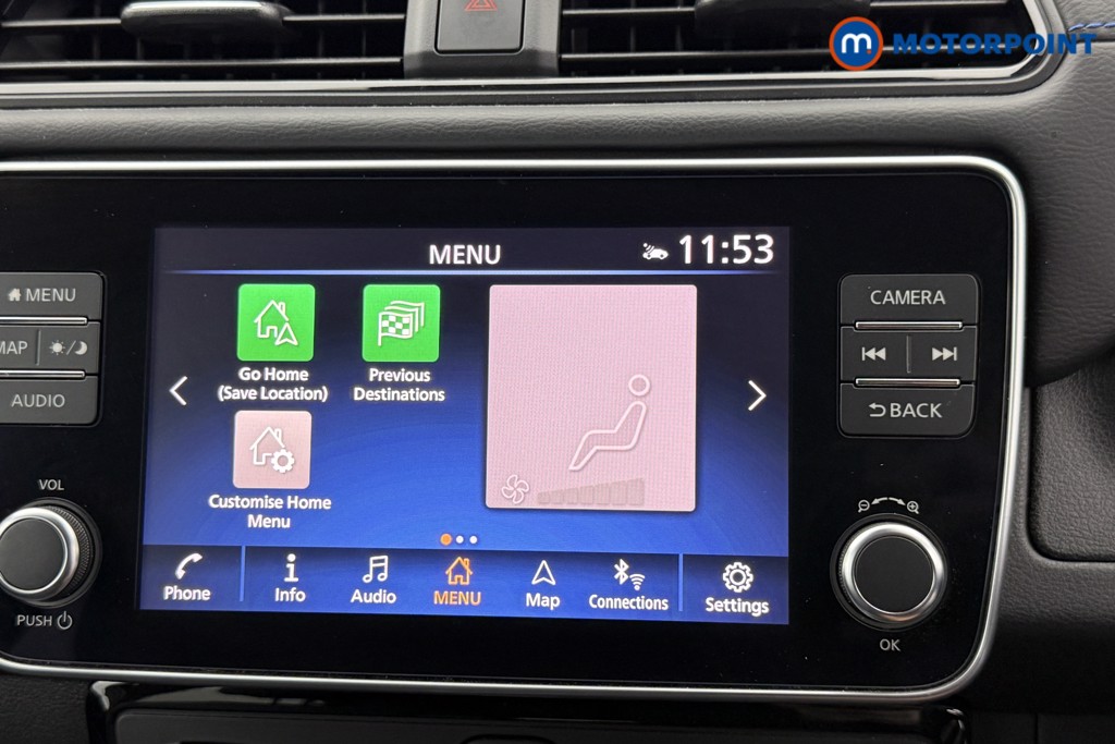 Nissan Leaf N-Connecta Automatic Electric Hatchback - Stock Number (1556376) - 10th supplementary image