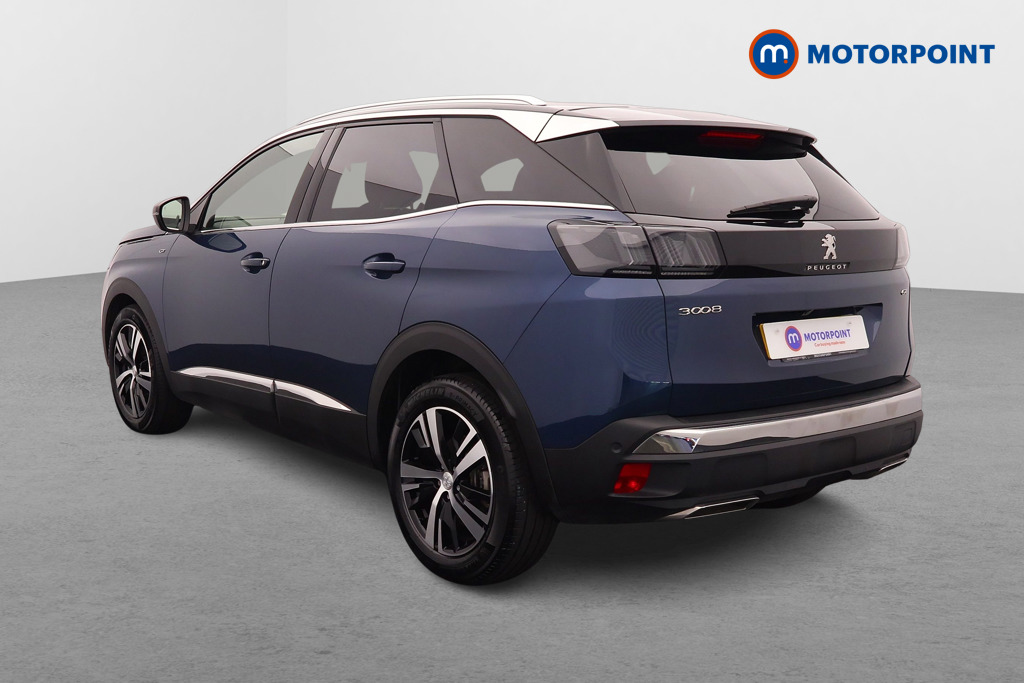 Peugeot 3008 GT Automatic Petrol-Electric Hybrid SUV - Stock Number (1556442) - Passenger side rear corner