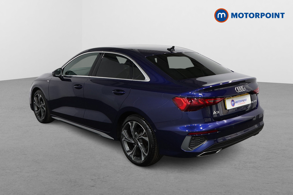 Audi A3 S Line Automatic Petrol Saloon - Stock Number (1557680) - Passenger side rear corner