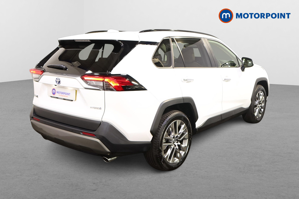 Toyota Rav4 Excel Automatic Petrol-Electric Hybrid SUV - Stock Number (1558085) - Drivers side rear corner