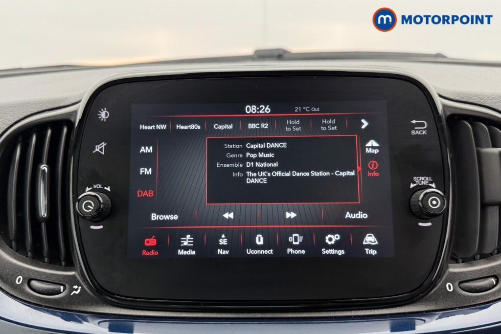 Fiat 500 Dolcevita Plus Manual Petrol-Electric Hybrid Hatchback - Stock Number (1558119) - 6th supplementary image