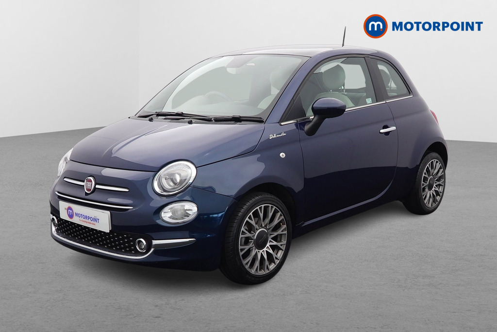 Fiat 500 Dolcevita Plus Manual Petrol-Electric Hybrid Hatchback - Stock Number (1558119) - Passenger side front corner