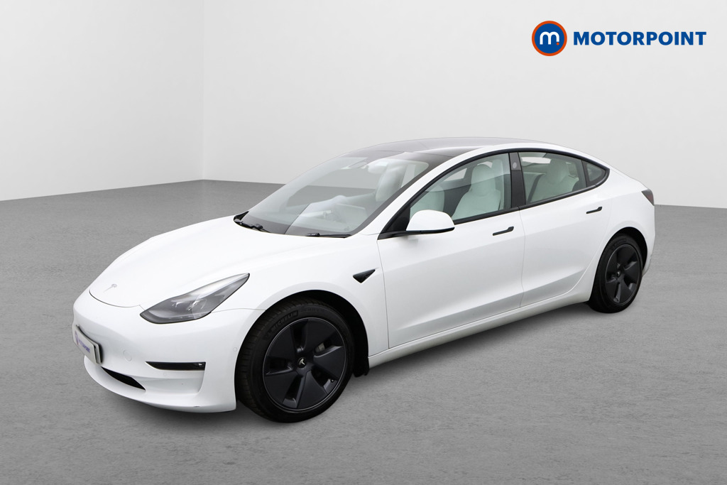 Tesla Model 3 Long Range Automatic Electric Saloon - Stock Number (1558218) - Passenger side front corner