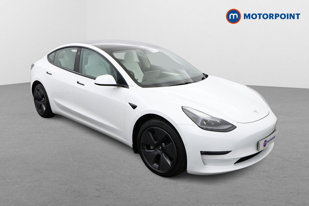 Tesla Model 3 Long Range Automatic Electric Saloon - Stock Number (1558218) - Drivers side front corner