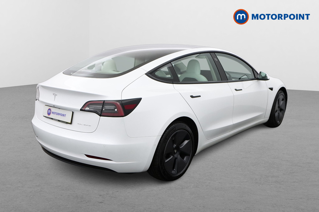 Tesla Model 3 Long Range Automatic Electric Saloon - Stock Number (1558218) - Drivers side rear corner