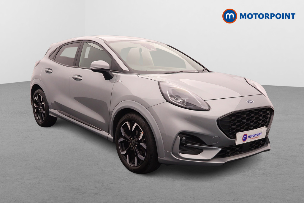 Ford Puma St-Line X Manual Petrol-Electric Hybrid SUV - Stock Number (1558749) - Drivers side front corner