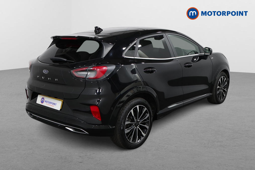 Ford Puma St-Line Vignale Automatic Petrol-Electric Hybrid SUV - Stock Number (1558796) - Drivers side rear corner