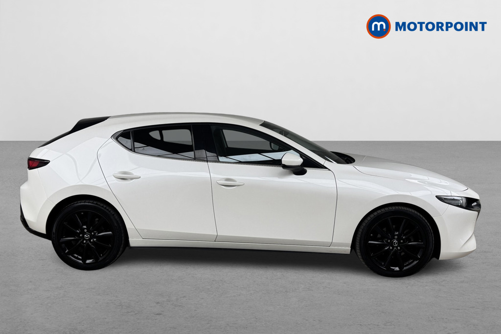 Mazda 3 Sport Lux Manual Petrol-Electric Hybrid Hatchback - Stock Number (1559411) - Drivers side