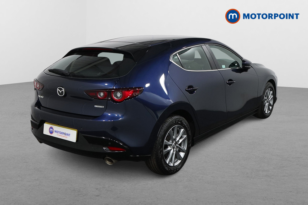Mazda 3 Centre-Line Manual Petrol-Electric Hybrid Hatchback - Stock Number (1559432) - Drivers side rear corner