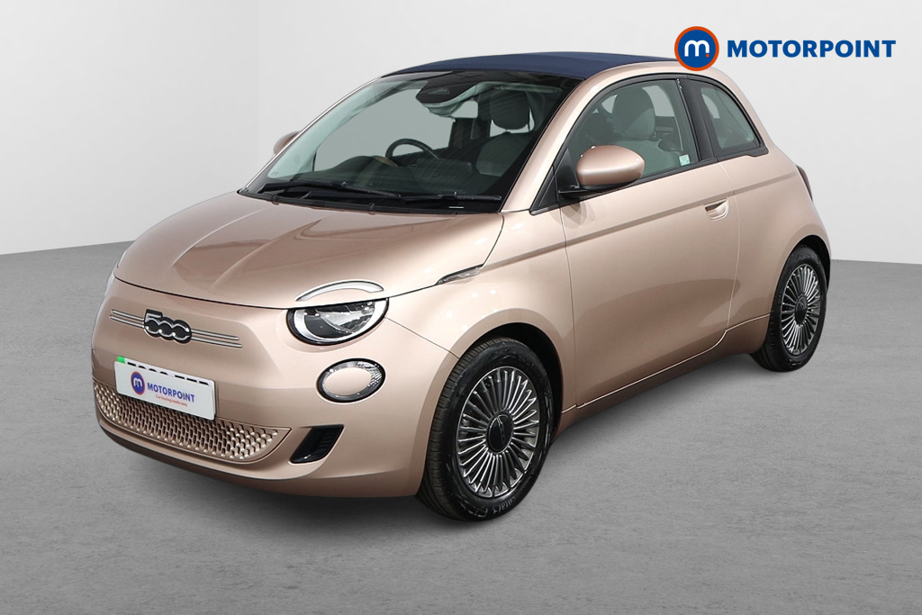Fiat 500 Icon Automatic Electric Convertible - Stock Number (1559863) - Passenger side front corner
