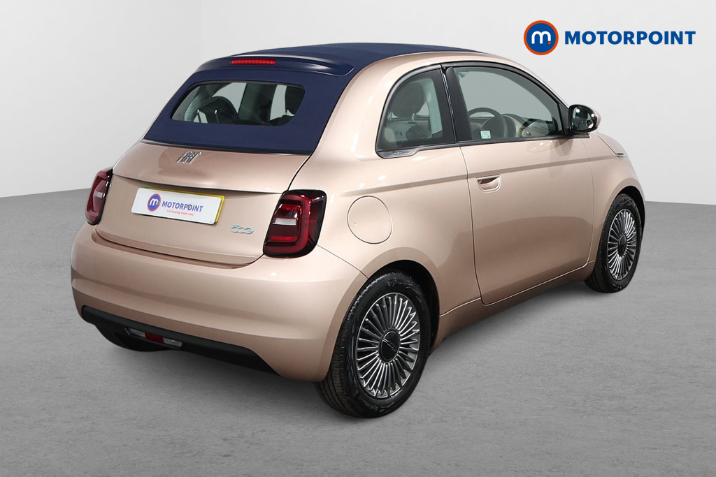 Fiat 500 Icon Automatic Electric Convertible - Stock Number (1559863) - Drivers side rear corner