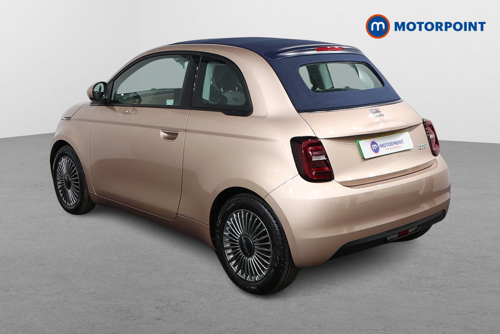 Fiat 500 Icon Automatic Electric Convertible - Stock Number (1559863) - Passenger side rear corner
