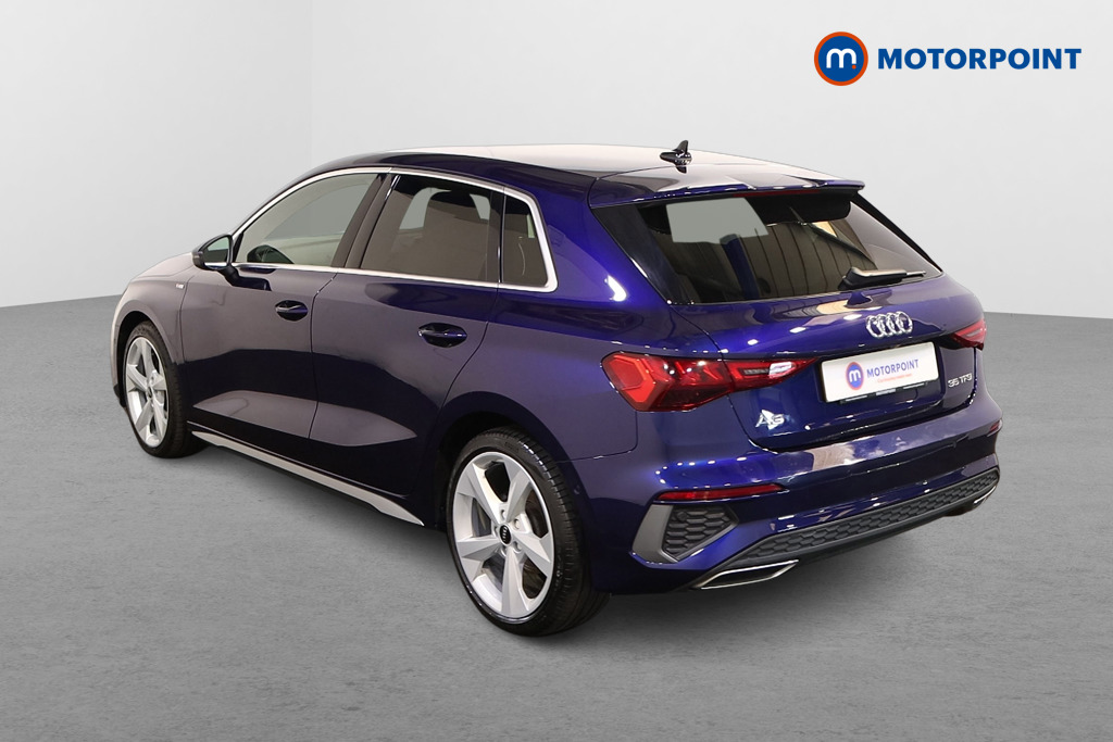 Audi A3 S Line Manual Petrol Hatchback - Stock Number (1559932) - Passenger side rear corner