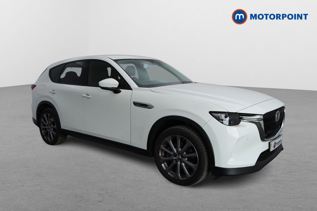 Mazda Cx-60 Exclusive-Line Automatic Petrol Plug-In Hybrid SUV - Stock Number (1485785) - Drivers side front corner