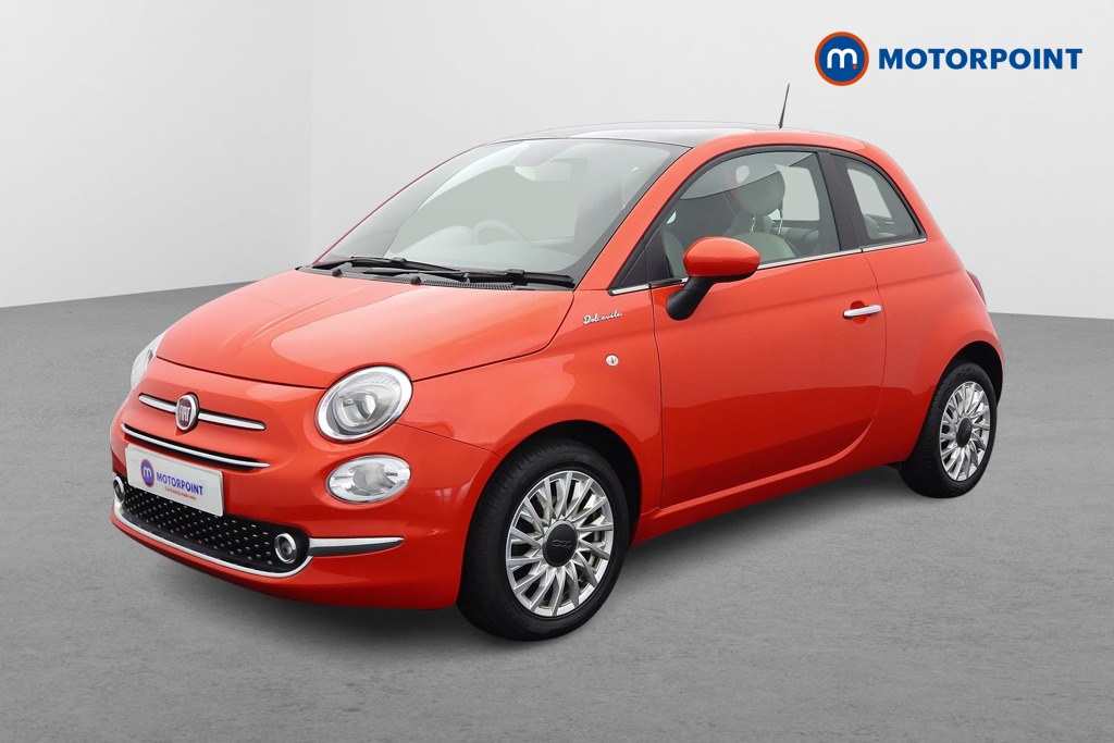 Fiat 500 Dolcevita Manual Petrol-Electric Hybrid Hatchback - Stock Number (1543112) - Passenger side front corner