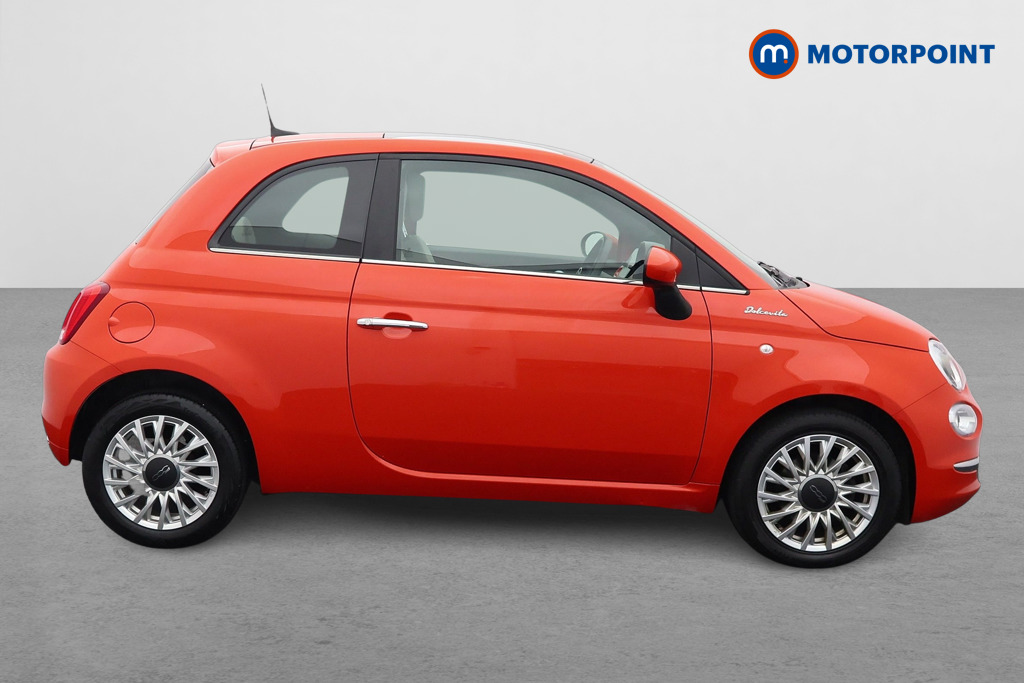 Fiat 500 Dolcevita Manual Petrol-Electric Hybrid Hatchback - Stock Number (1543112) - Drivers side