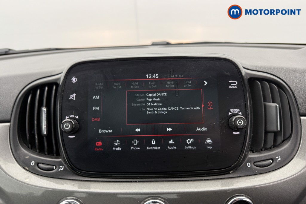Fiat 500 Dolcevita Manual Petrol-Electric Hybrid Hatchback - Stock Number (1543133) - 5th supplementary image