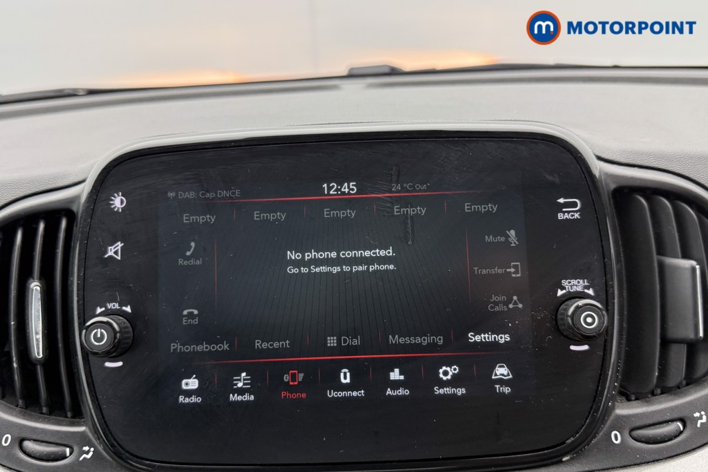 Fiat 500 Dolcevita Manual Petrol-Electric Hybrid Hatchback - Stock Number (1543133) - 7th supplementary image