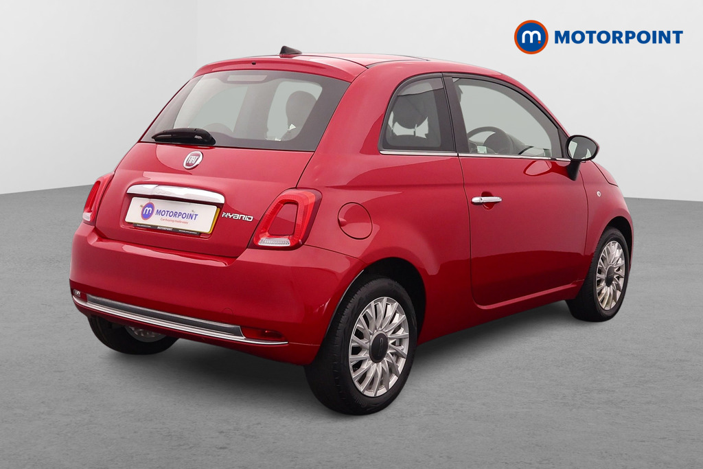 Fiat 500 1.0 Mild Hybrid 3Dr Manual Petrol-Electric Hybrid Hatchback - Stock Number (1546981) - Drivers side rear corner