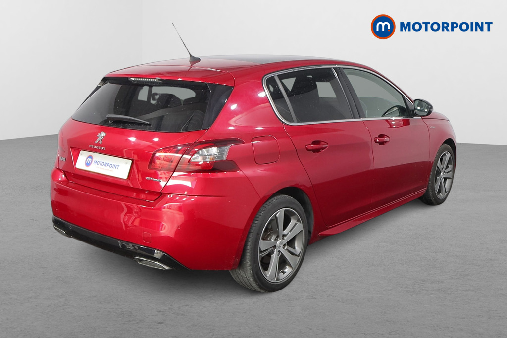 Peugeot 308 Gt Line Manual Petrol Hatchback - Stock Number (1549770) - Drivers side rear corner