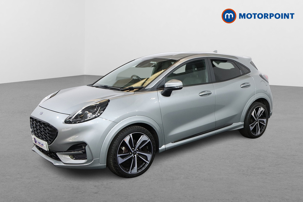 Ford Puma St-Line X Manual Petrol-Electric Hybrid SUV - Stock Number (1552645) - Passenger side front corner