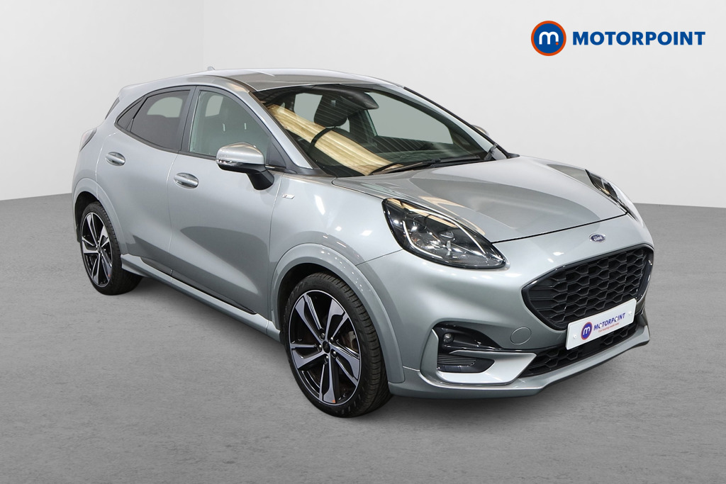 Ford Puma St-Line X Manual Petrol-Electric Hybrid SUV - Stock Number (1552645) - Drivers side front corner