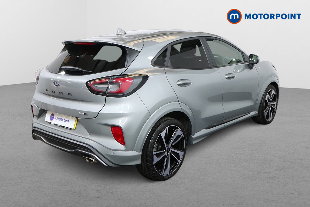 Ford Puma St-Line X Manual Petrol-Electric Hybrid SUV - Stock Number (1552645) - Drivers side rear corner