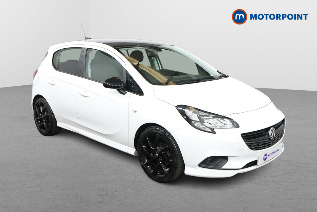 Vauxhall Corsa Sri Vx-Line Nav Black Manual Petrol Hatchback - Stock Number (1555609) - Drivers side front corner