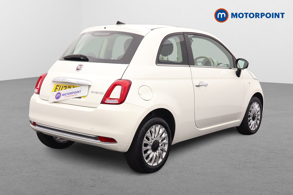 Fiat 500 1.0 Mild Hybrid 3Dr Manual Petrol-Electric Hybrid Hatchback - Stock Number (1556052) - Drivers side rear corner