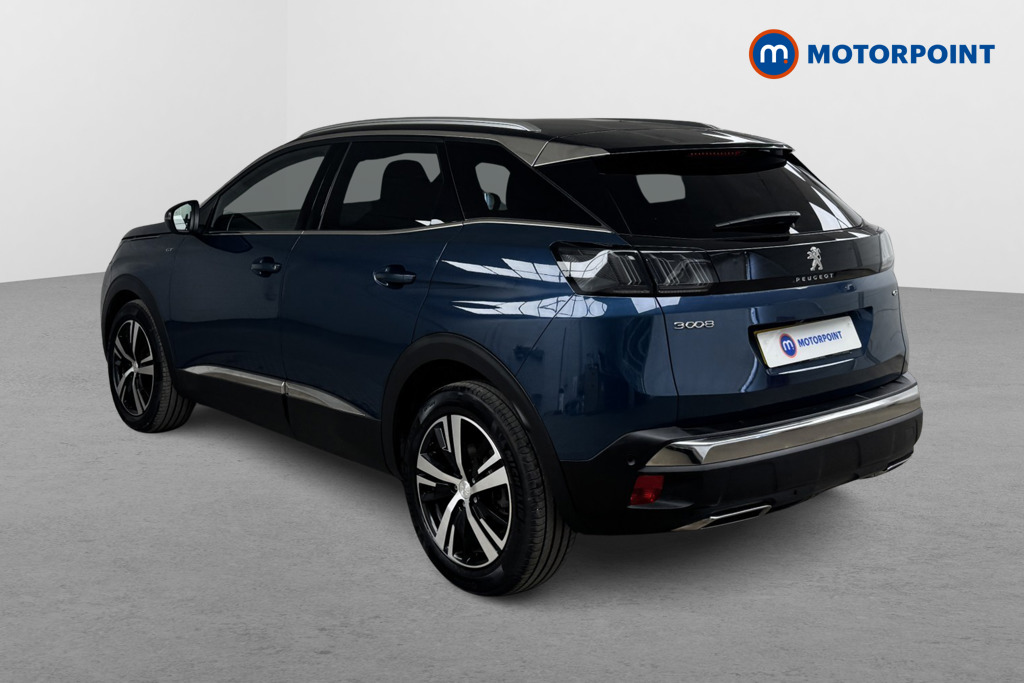 Peugeot 3008 GT Automatic Petrol-Electric Hybrid SUV - Stock Number (1556490) - Passenger side rear corner