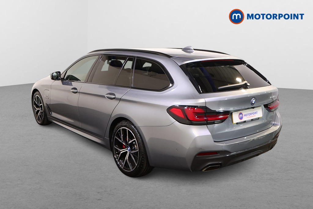 BMW 5 Series M Sport Automatic Petrol Plug-In Hybrid Estate - Stock Number (1557479) - Passenger side rear corner