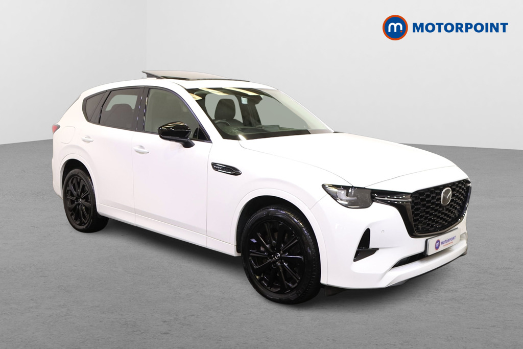 Mazda Cx-60 Homura Automatic Petrol Plug-In Hybrid SUV - Stock Number (1557543) - Drivers side front corner