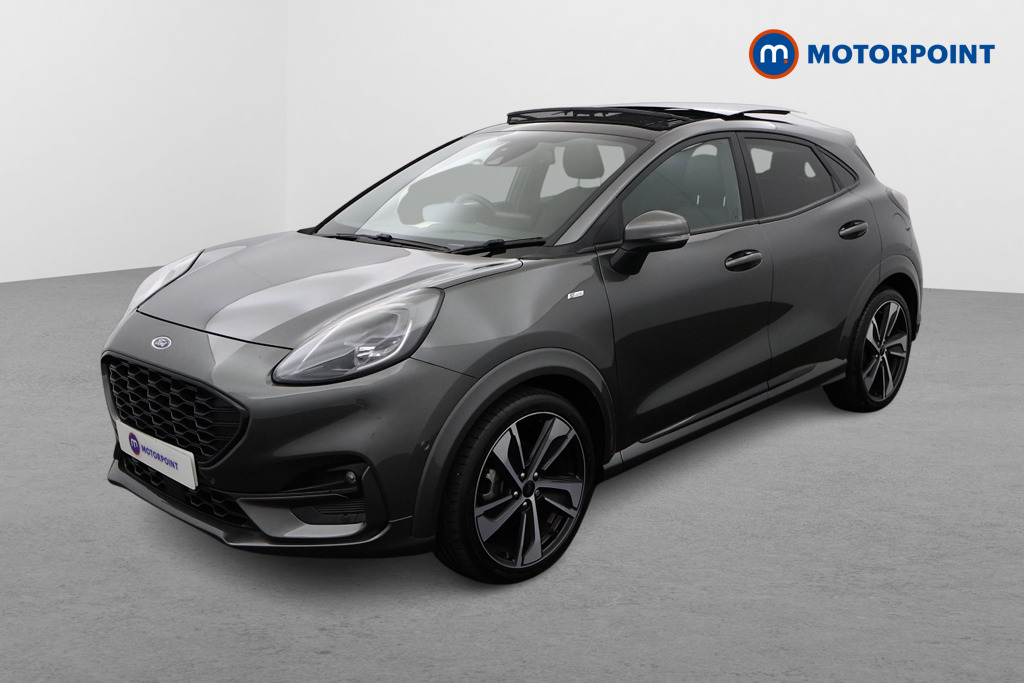 Ford Puma St-Line X Automatic Petrol-Electric Hybrid SUV - Stock Number (1557557) - Passenger side front corner