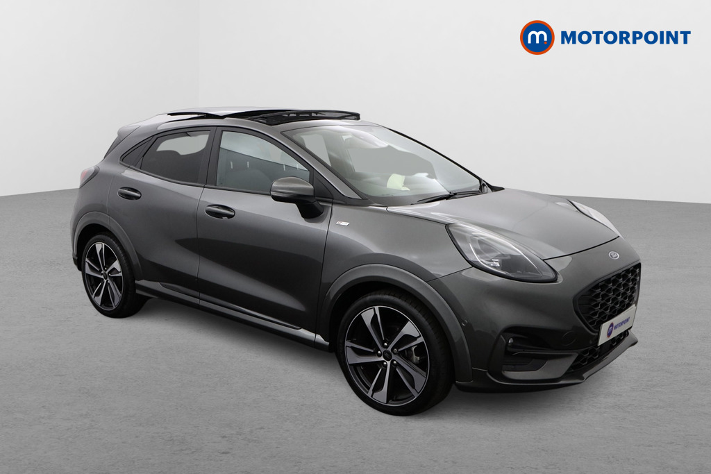 Ford Puma St-Line X Automatic Petrol-Electric Hybrid SUV - Stock Number (1557557) - Drivers side front corner
