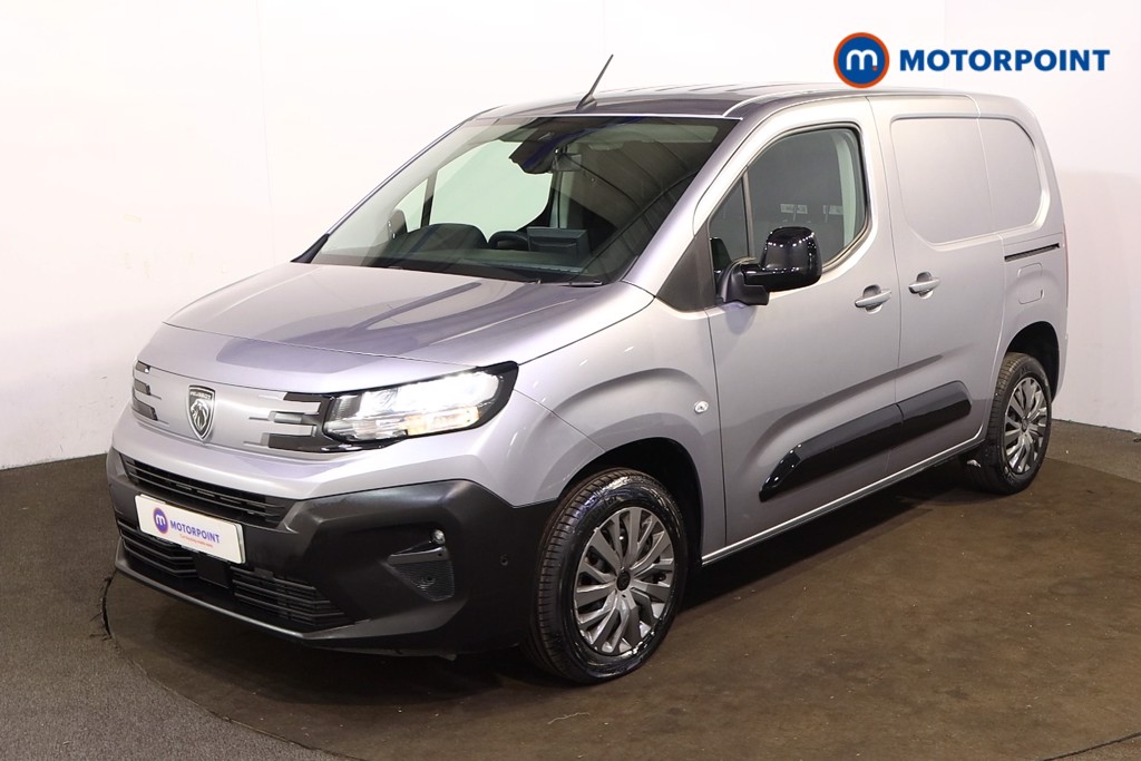 Peugeot Partner Asphalt Automatic Diesel Panel Van - Stock Number (1557672) - Passenger side front corner