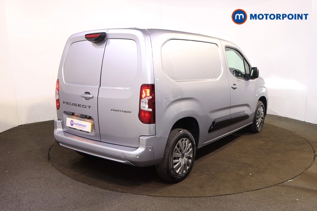 Peugeot Partner Asphalt Automatic Diesel Panel Van - Stock Number (1557672) - Drivers side rear corner
