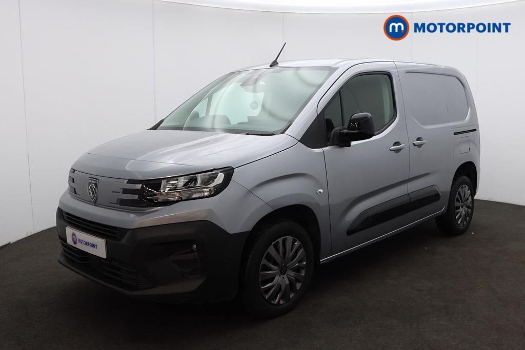 Peugeot Partner Asphalt Automatic Diesel Panel Van - Stock Number (1557683) - Passenger side front corner