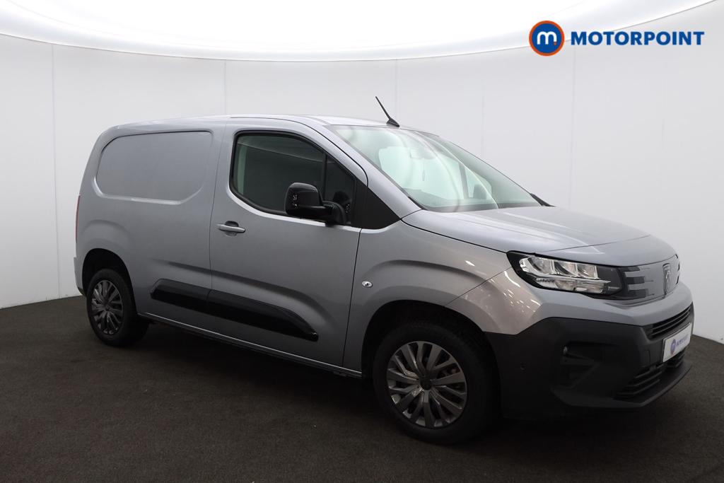 Peugeot Partner Asphalt Automatic Diesel Panel Van - Stock Number (1557683) - Drivers side front corner